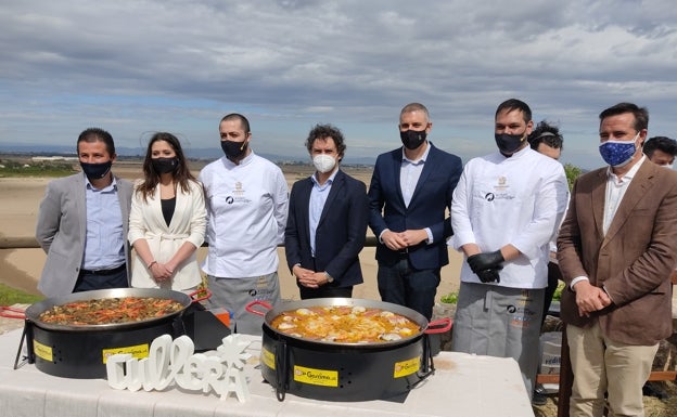 Presentación de la marca gastronómica. 