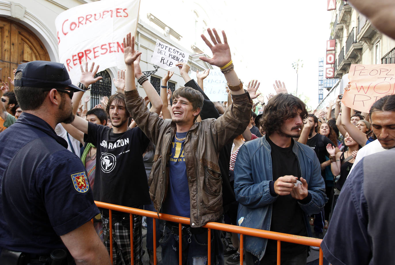 Fotos: Fotos del 15-M: 10 años del movimiento en Valencia