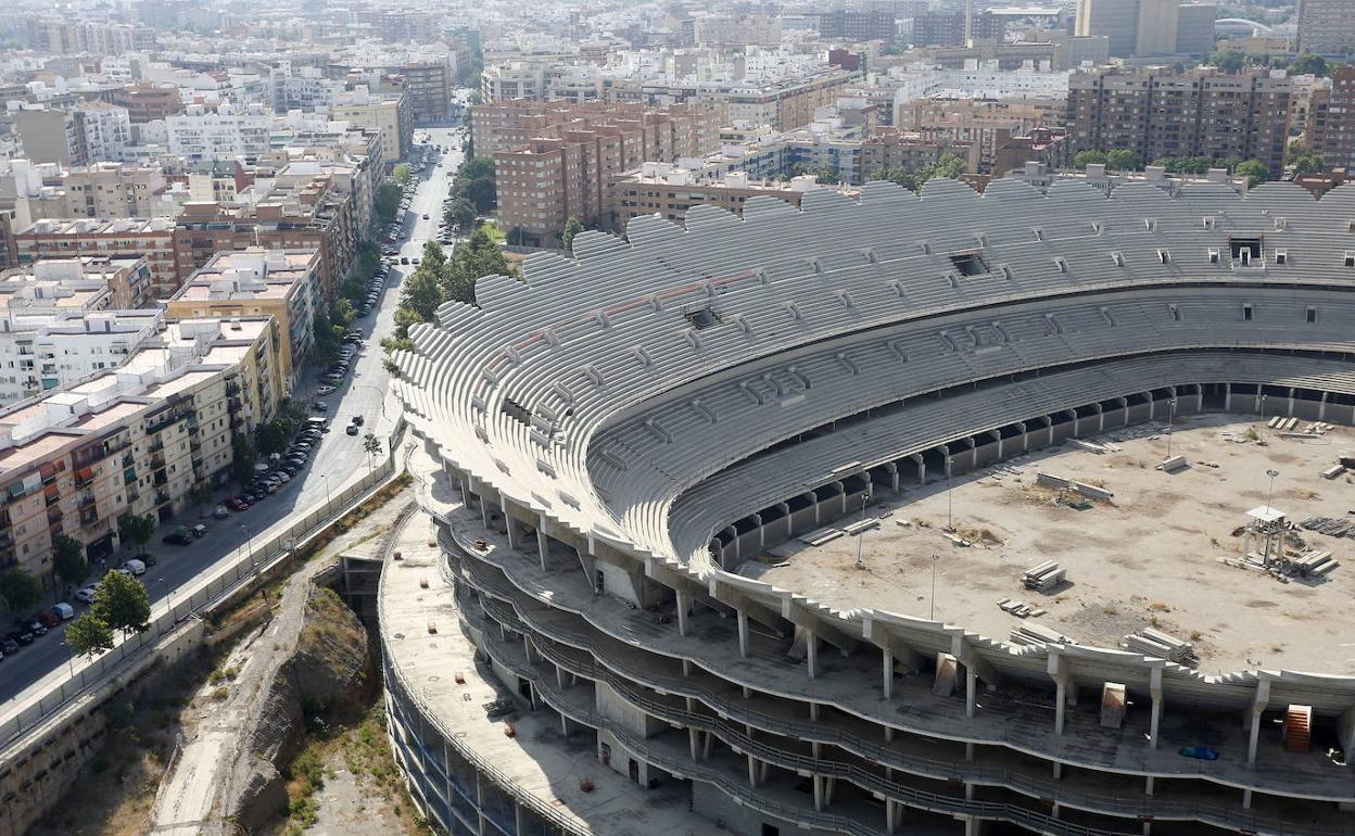 El coliseo de a avenida de Suecia, en una imagen de este mismo año. 