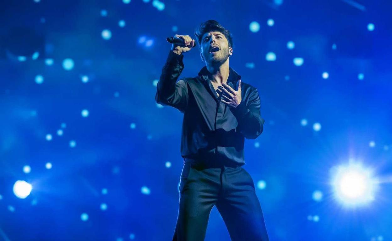 Blas Cantó, representante de España de Eurovisión 2021. 