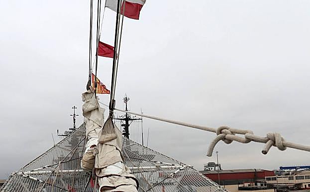 La proa de los buques