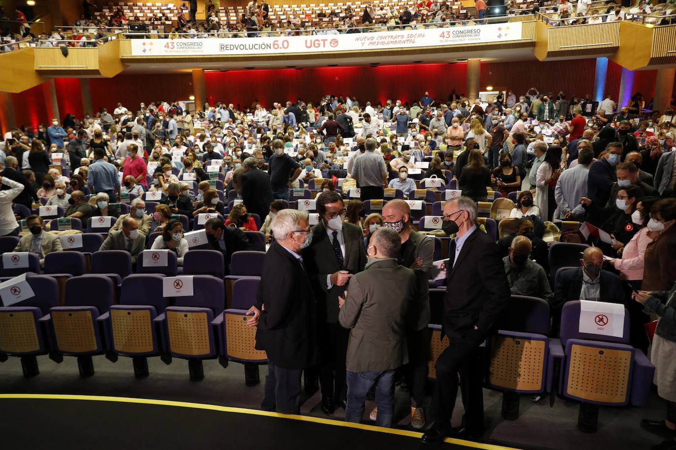 Este lunes ha arrancado en Valencia el 43 congreso del sindicato UGT, que culminará con la reelección de Pepe Álvarez como secretario general. 