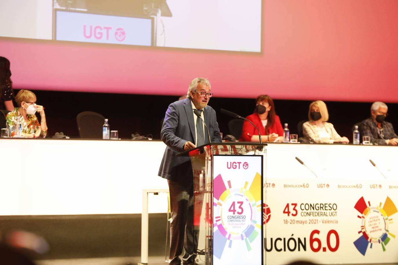 Este lunes ha arrancado en Valencia el 43 congreso del sindicato UGT, que culminará con la reelección de Pepe Álvarez como secretario general. 