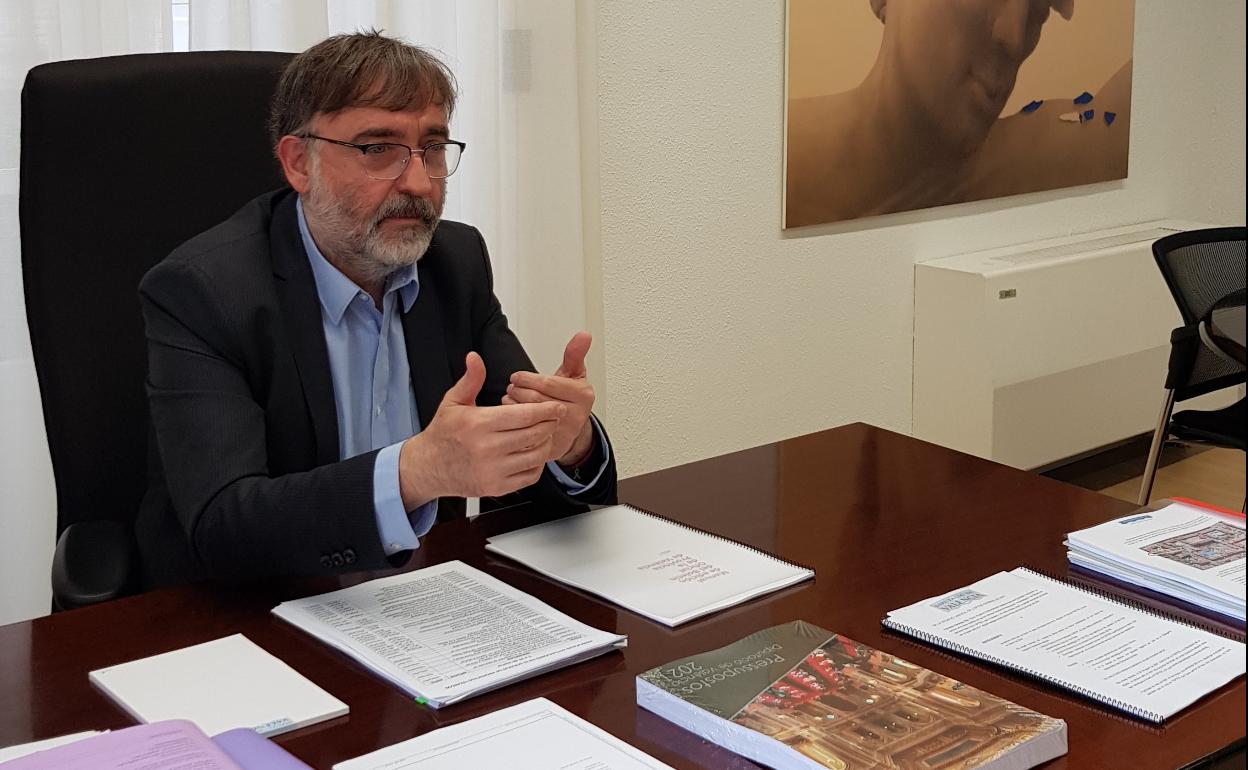 Alcalde de l'Alcúdia, Andreu Salom. 