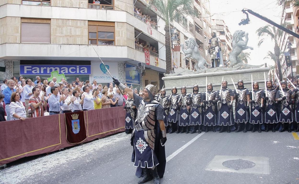 Momento de la Entrada en años anteriores. 