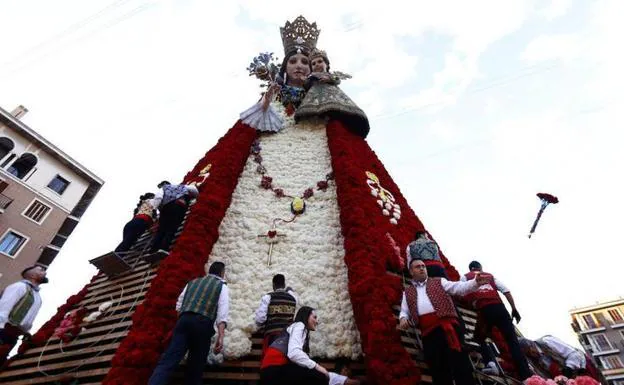 Orden de paso de las fallas de Valencia en la Ofrenda