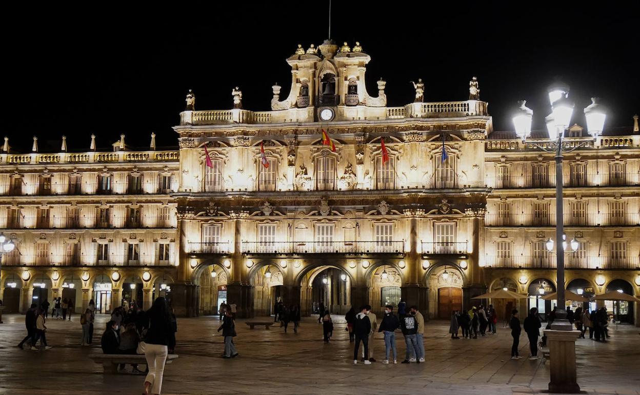 La plaza mayor de Salamanca