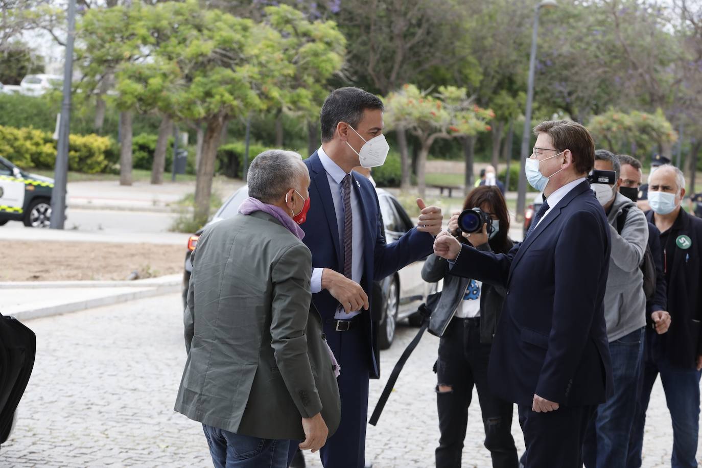 El presidente del Gobierno ha visitado Valencia para participar en el 43 congreso de UGT, donde ha adelantado que se va a aprobar un plan de choque para el paro juvenil.