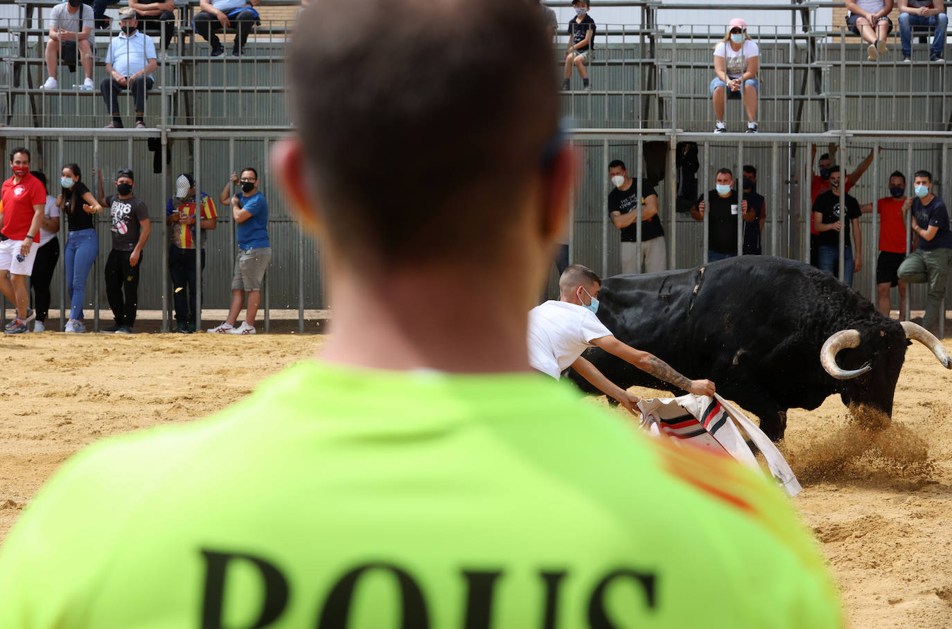 Meliana se ha convertido en el primer municipio valenciano en recuperar los bous al carrer en una primera fase.