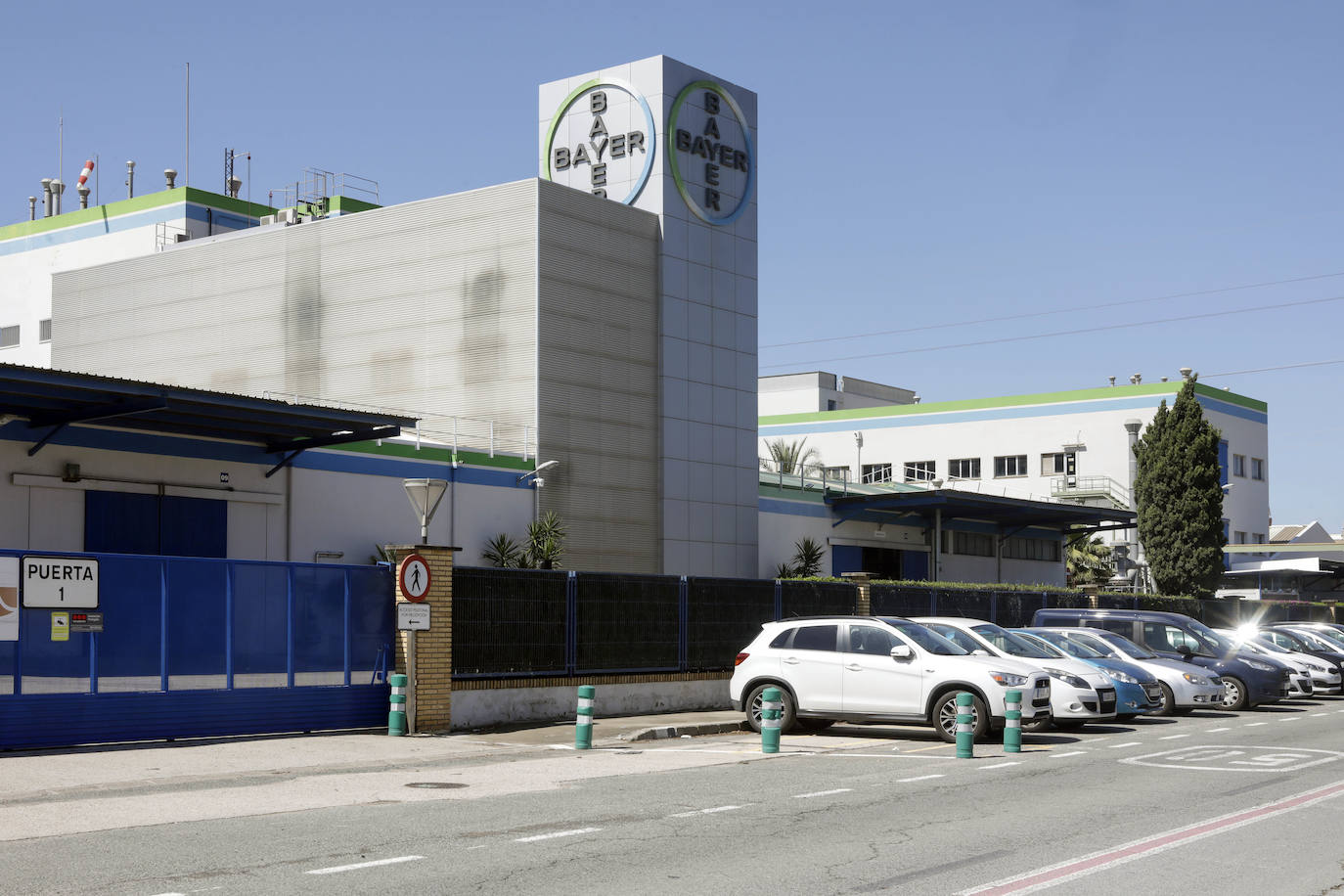 Instalaciones de la fábrica de Bayer en Valencia