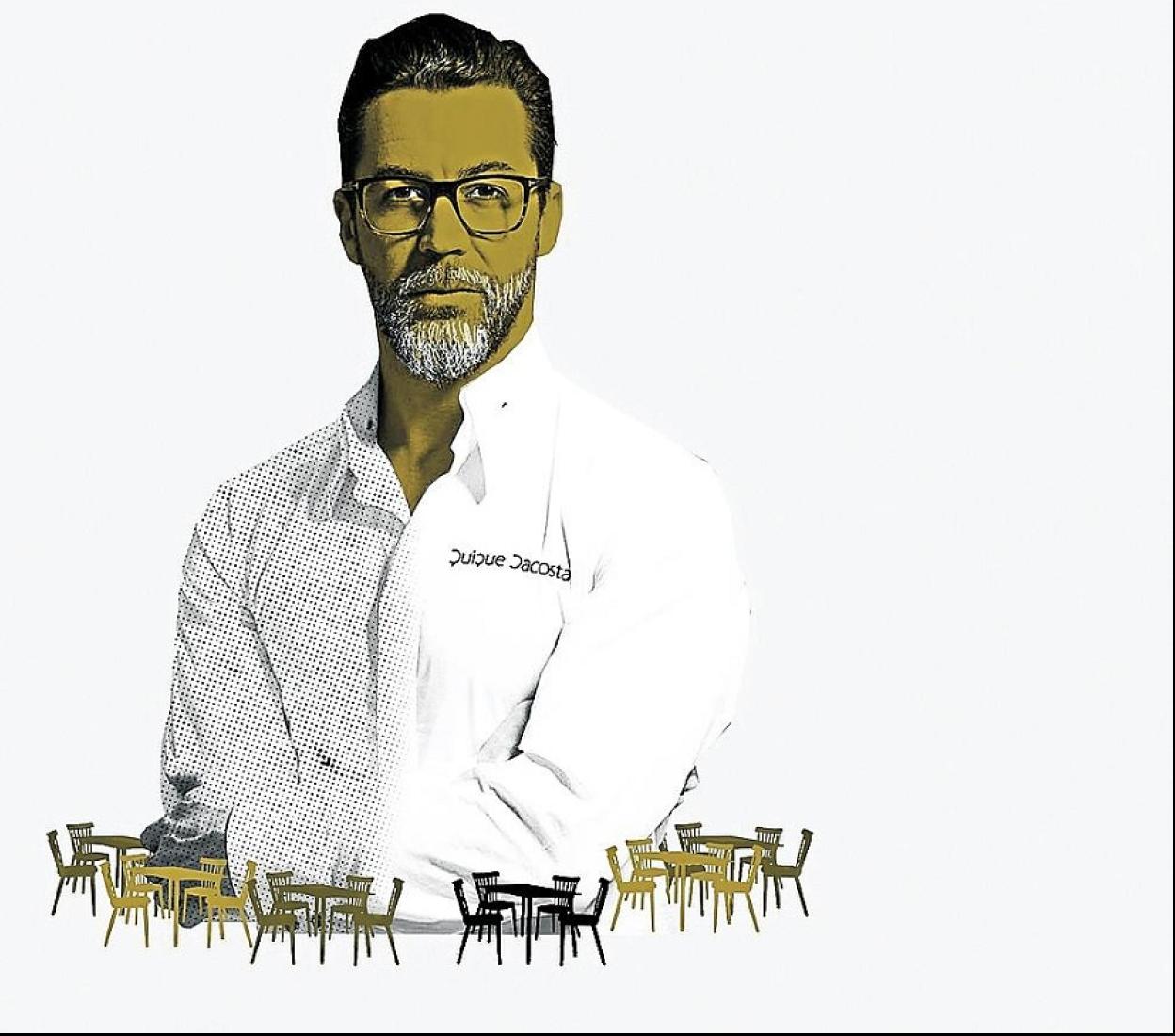 El chef se sienta en su mesa (II)