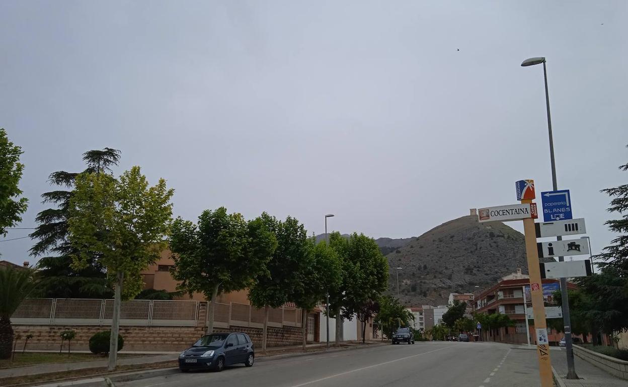 Las nubes ya han dejado caer lluvias en Cocentaina y se esperan más para las próximas horas. 