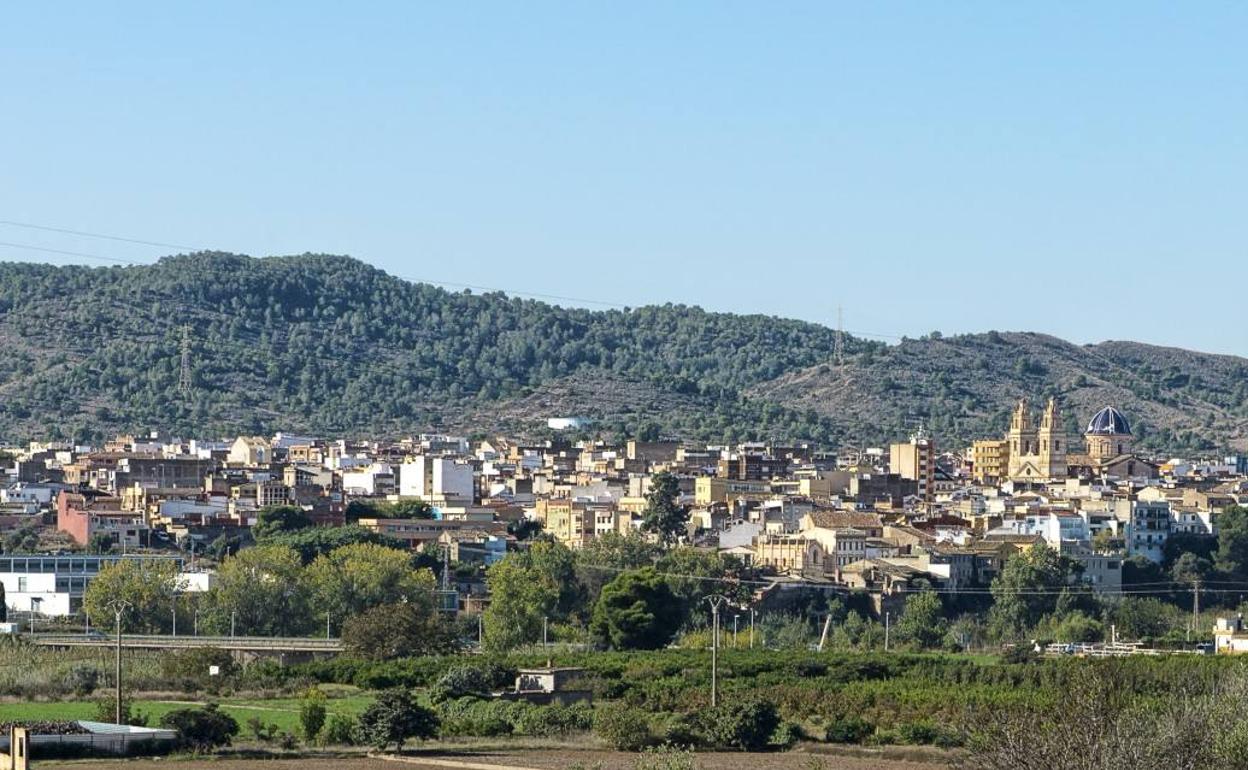 Vista general de Riba-roja. 