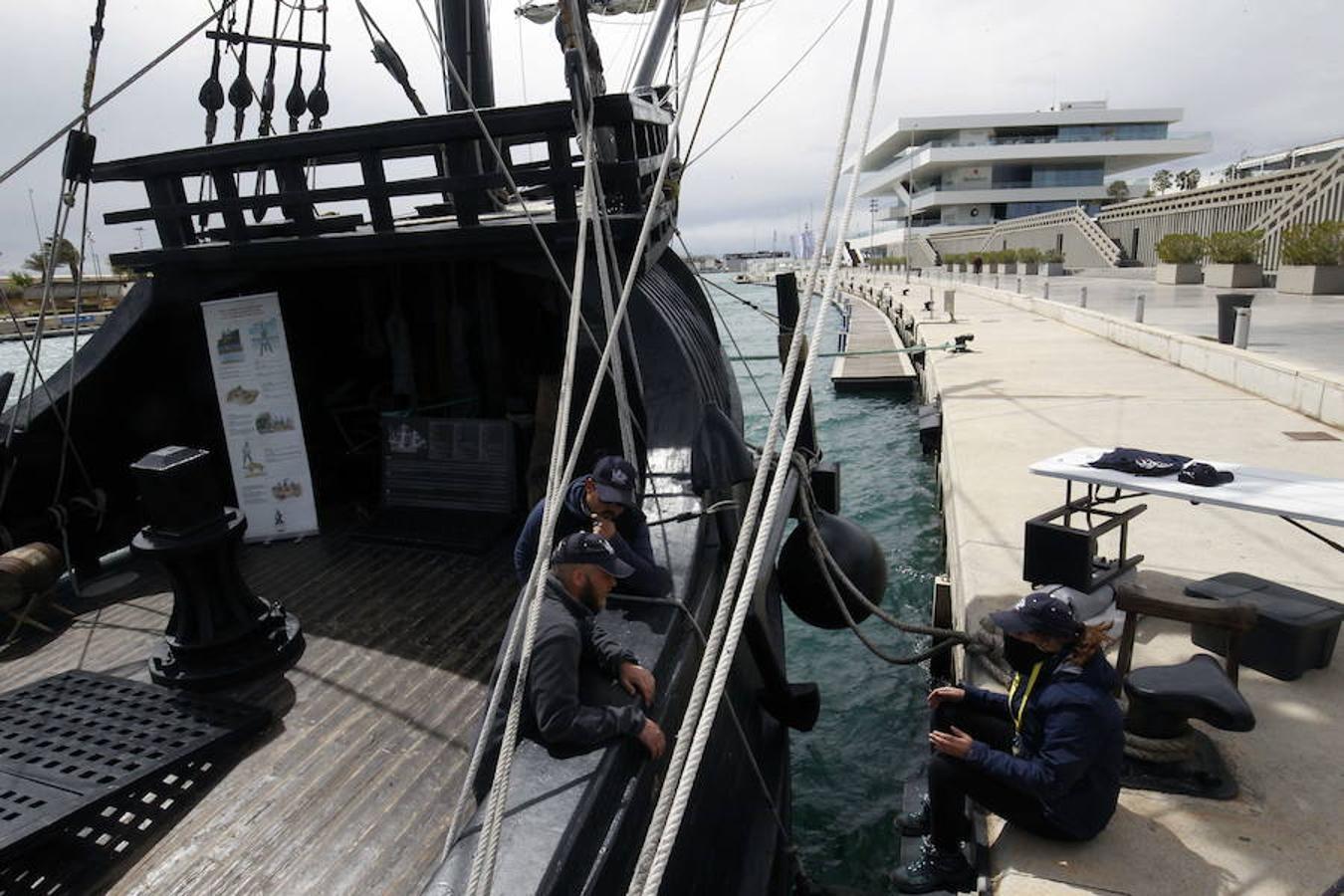 Fotos: Así es la Nao Victoria que atraca en Castellón y se podrá visitar este fin de semana