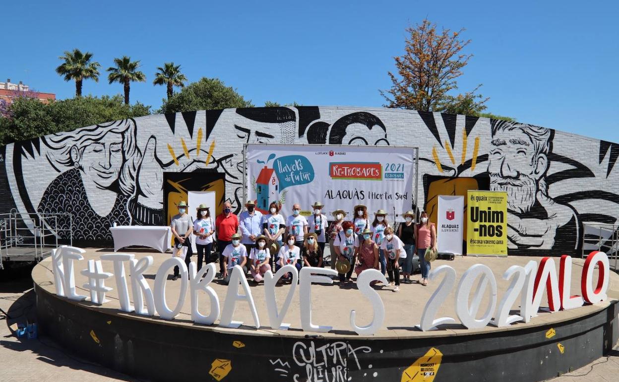 Uno de los  momentos de la Trobada. 