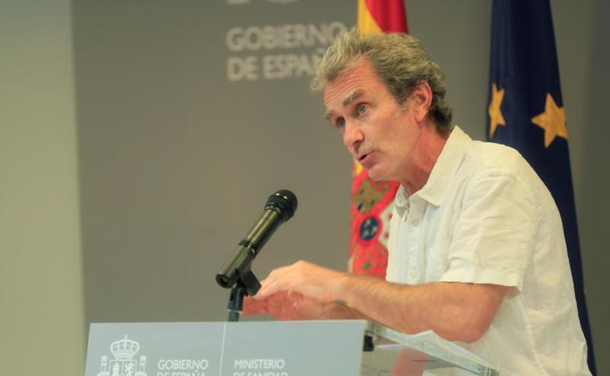 El director del Centro de Coordinación de Alertas y Emergencias Sanitarias (CCAES), Fernando Simón.