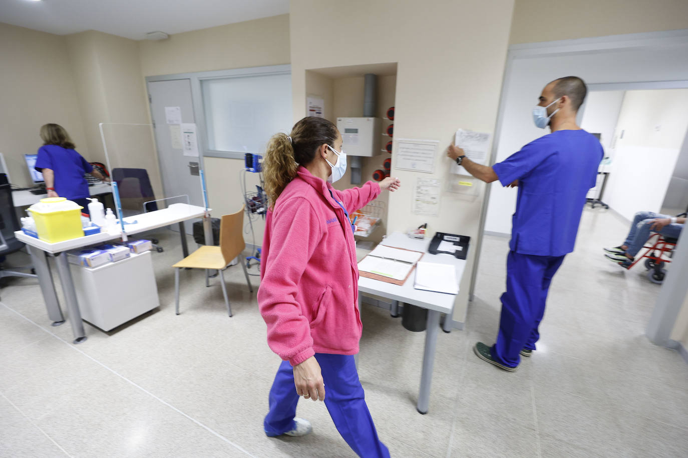 Fotos: Dentro de la UCI del hospital La Fe de Valencia