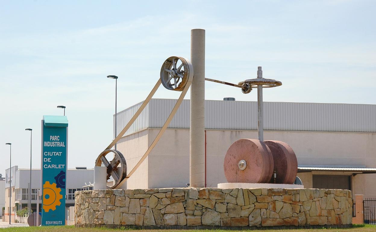 Zona industrial de Carlet. 