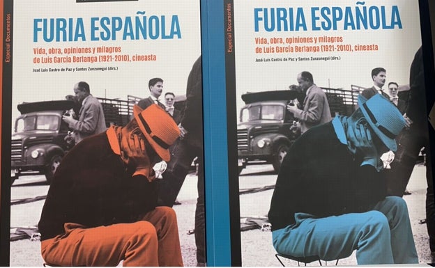 Los dos volúmenes de 'Furia Española', que se presentó ayer en la Filmoteca de Valencia. 