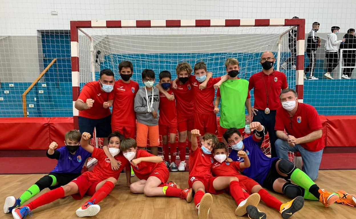 El Paidos Alevin A, campeón provincial federado. 