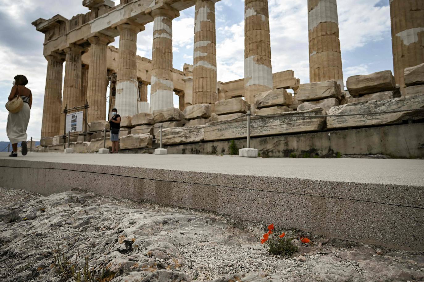 Fotos: La polémica renovación del Acrópolis de Grecia