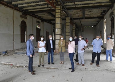 Imagen secundaria 1 - La visita por el edificio.