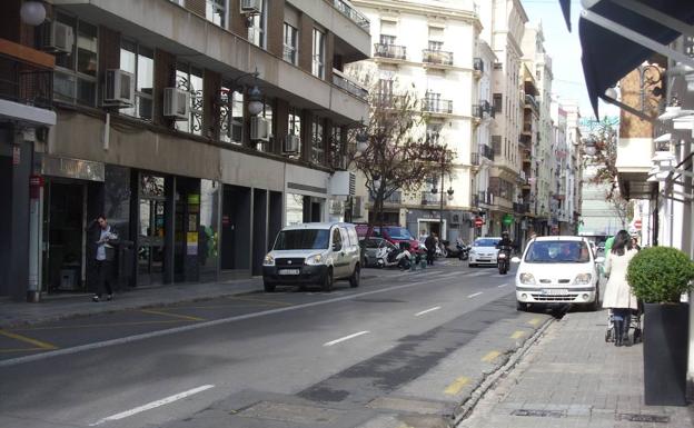 Incendio en un restaurante del centro de Valencia