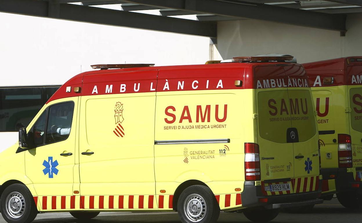 Una ambulancia del SAMU, en una imagen de archivo. 