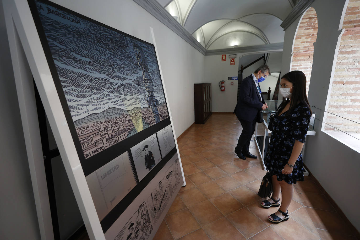 Valencia es ya sede para el recuerdo de 60 años de azote del terrorismo en toda España a través de la mirada de la prensa. La muestra se puede visitar en la sede de San Carlos de la Universidad Católica de Valencia.