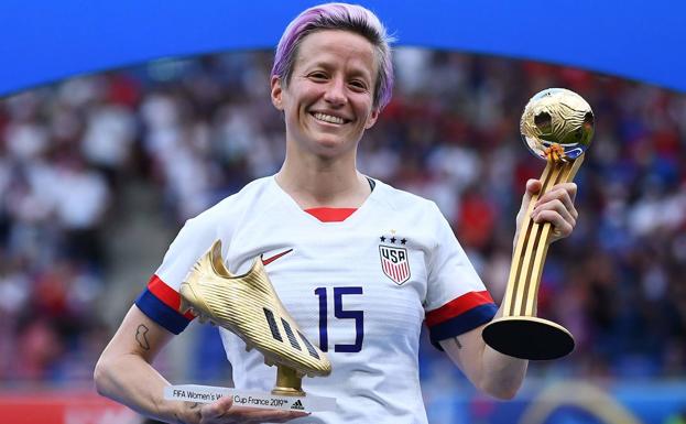 Megan Rapinoe será una de las nuevas embajadoras de la marca.