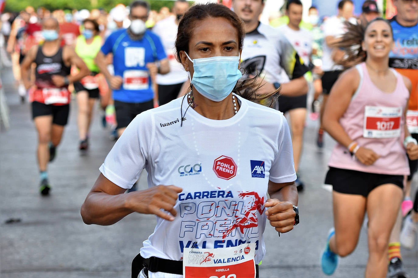 La edición de Valencia es la primera de la carrera Ponle Freno que se celebra desde que empezó la pandemia. 