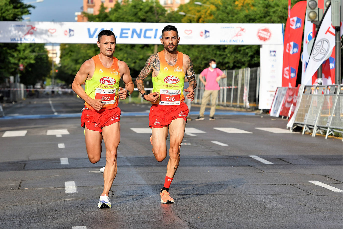 La edición de Valencia es la primera de la carrera Ponle Freno que se celebra desde que empezó la pandemia. 