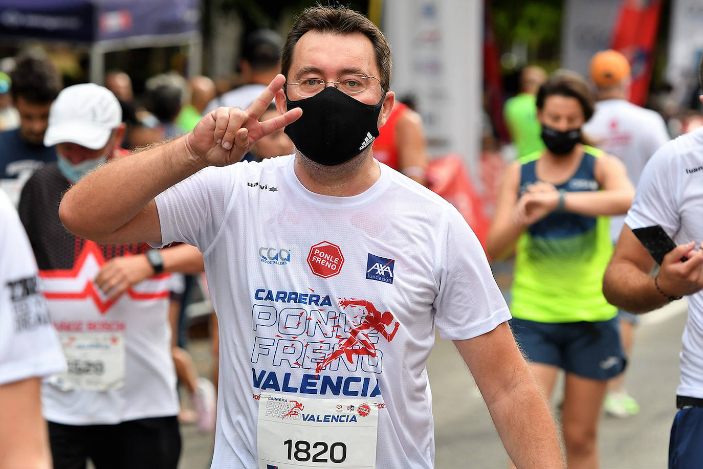 La edición de Valencia es la primera de la carrera Ponle Freno que se celebra desde que empezó la pandemia. 