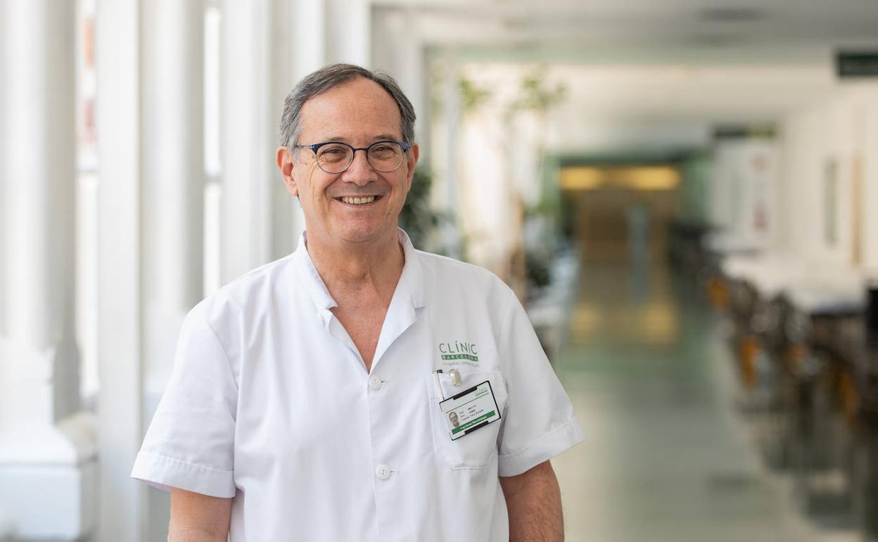 El jefe del Servicio de Microbiología Clínica del Hospital Clinic de Barcelona, Jordi Vila. 