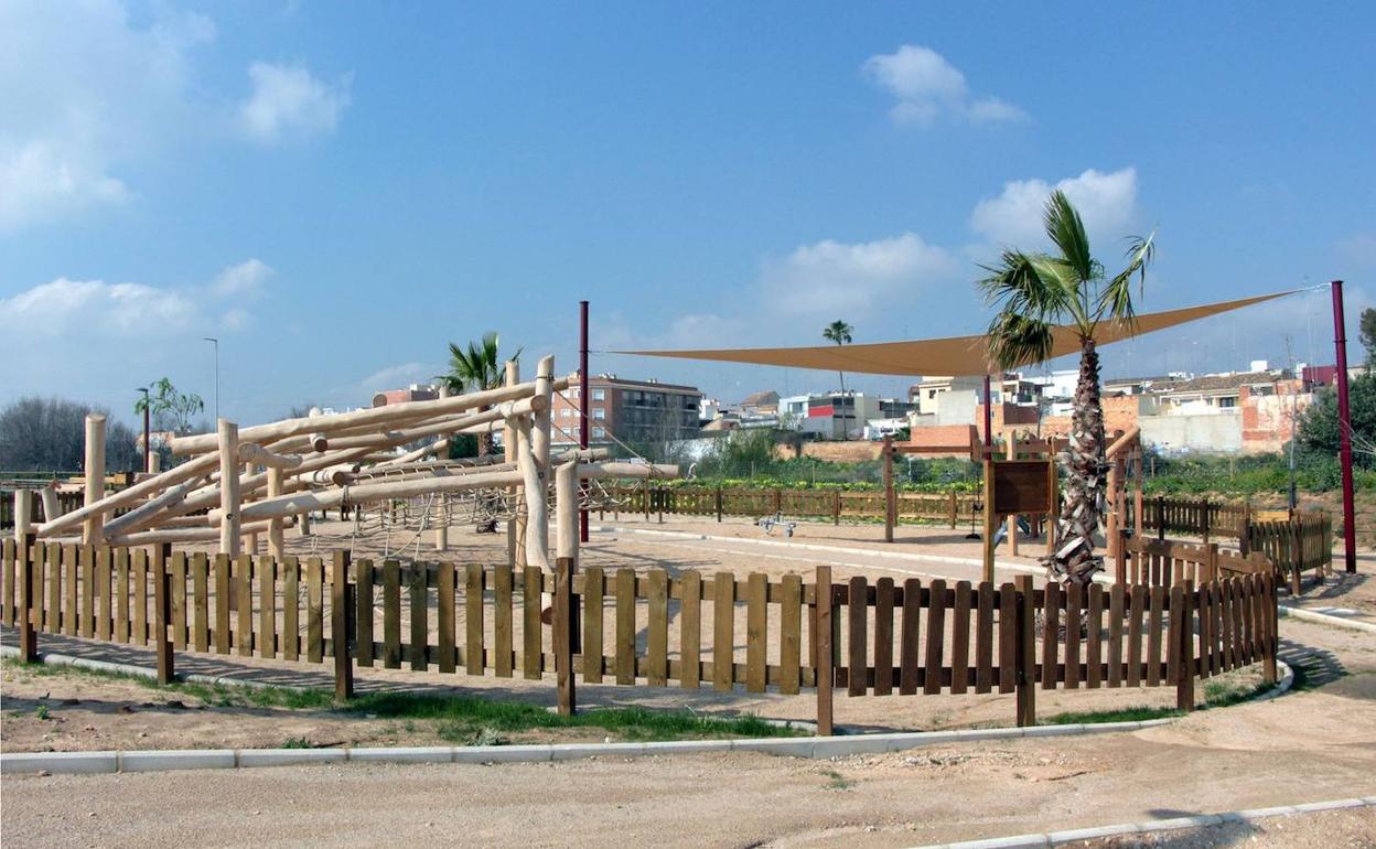 El parque Picaventura ubicado en la ronda sur. 