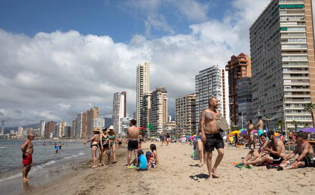 Playa de Benidorm. 