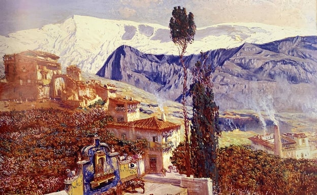 'Paisaje granadino', de Muñoz Degrain. 