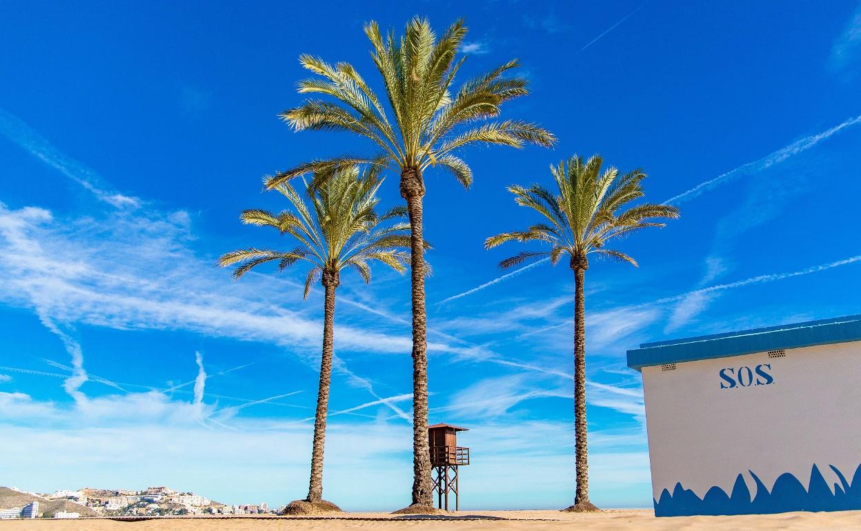 Una de las playas de Cullera. 