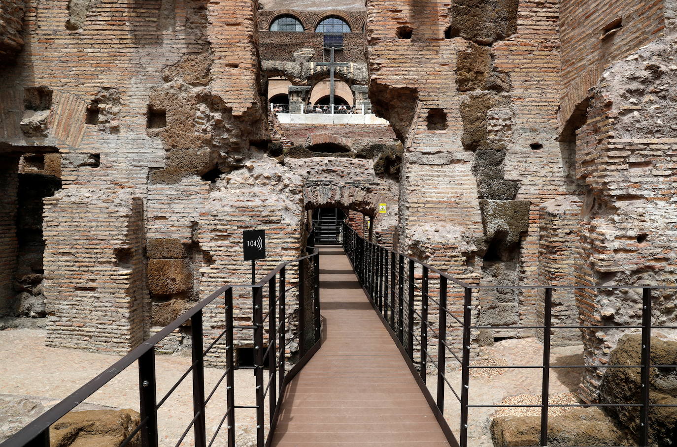 Fotos: El Coliseo abre al público la antecámara de la muerte para leones y gladiadores