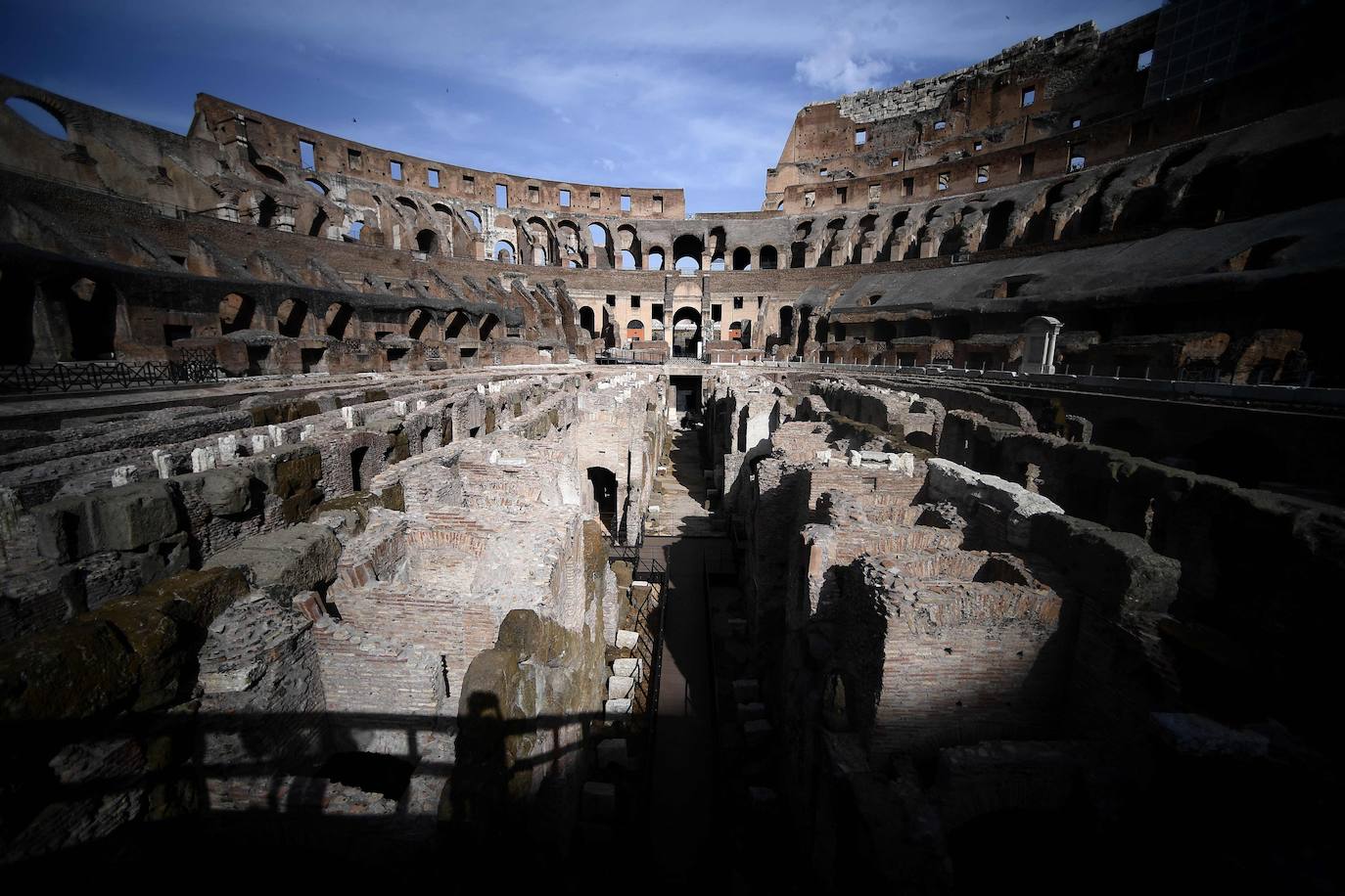 Fotos: El Coliseo abre al público la antecámara de la muerte para leones y gladiadores