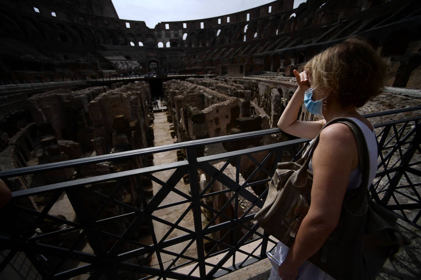 Fotos: El Coliseo abre al público la antecámara de la muerte para leones y gladiadores