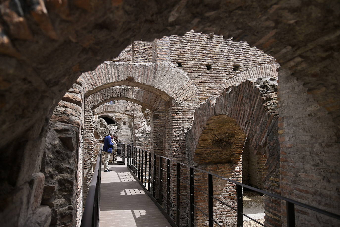 Fotos: El Coliseo abre al público la antecámara de la muerte para leones y gladiadores