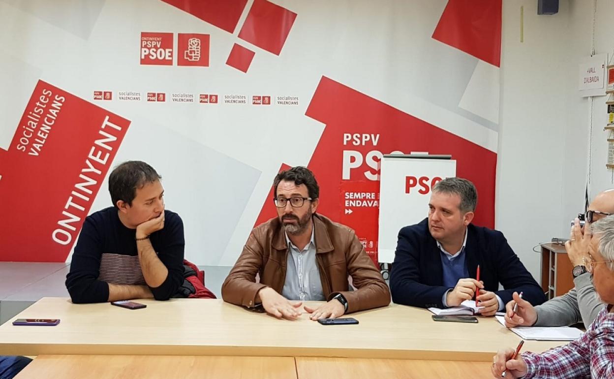 Comisión Ejecutiva de la Agrupación comarcal del PSPV-PSOE de La Vall d'Albaida. 