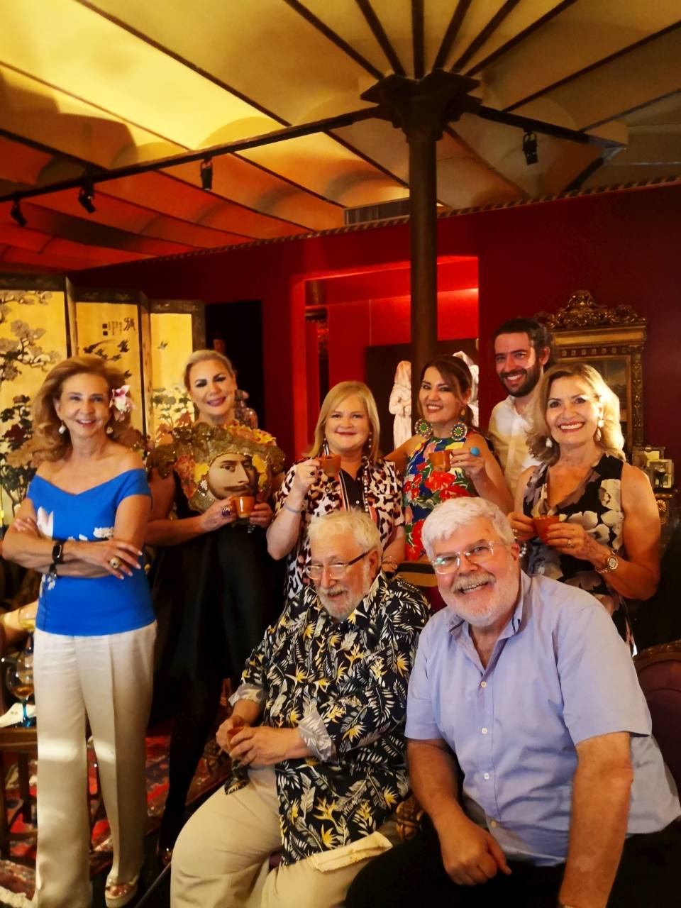 Mayrén Beneyto, Laura Fitera, Carmen de Rosa, Blanca Fitera, Borja Pascual, Pilar Josa Serrano, Enrique Senís Oliver y David Phillips.