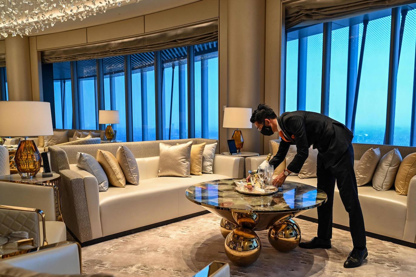 Fotos: El hotel más alto del mundo abre en Shanghai