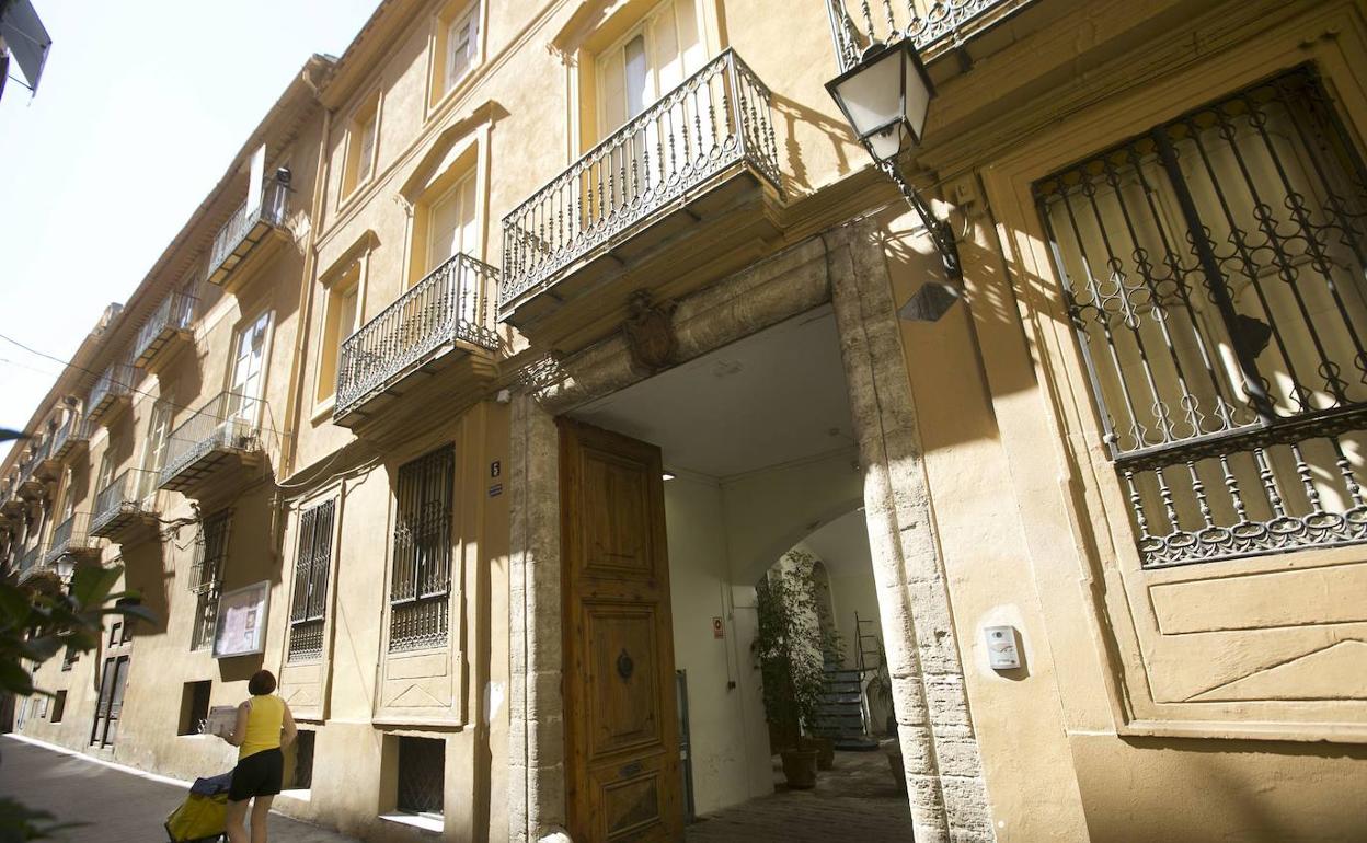 La antigua sede del teatro Escalante en la calle Landerer. 