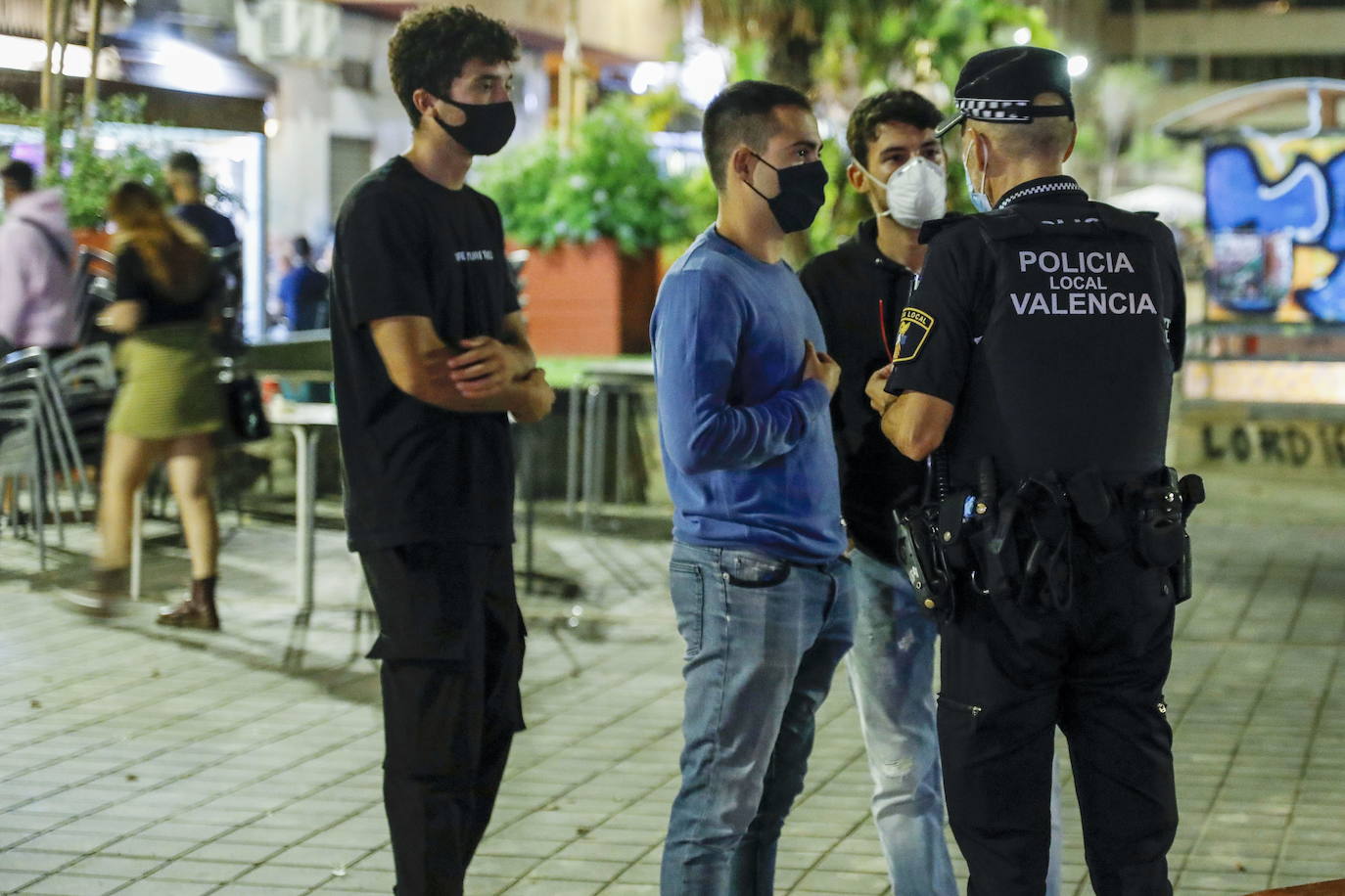 Las patrullas nocturnas de la Policía Local de Valencia se reducen un 25% en sólo dos años