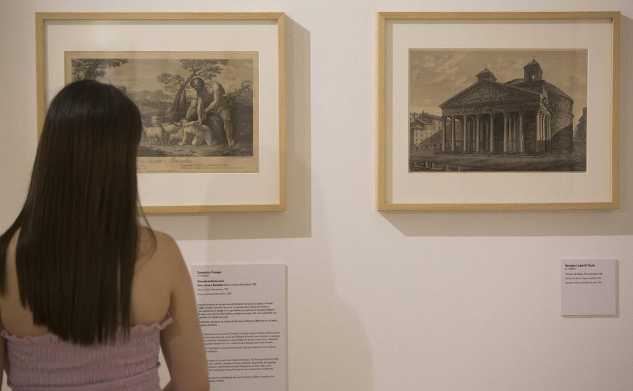 La muestra presenta 60 de los 90 grabados donados por Otto Piert en 2019. 