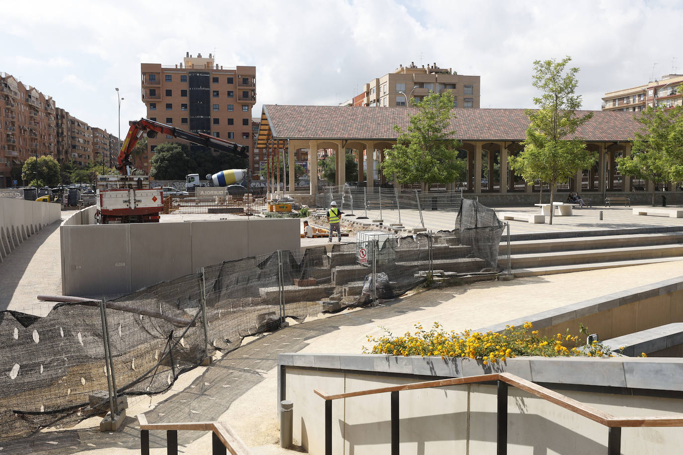 Fotos: Obras en el Parque Central de Valencia