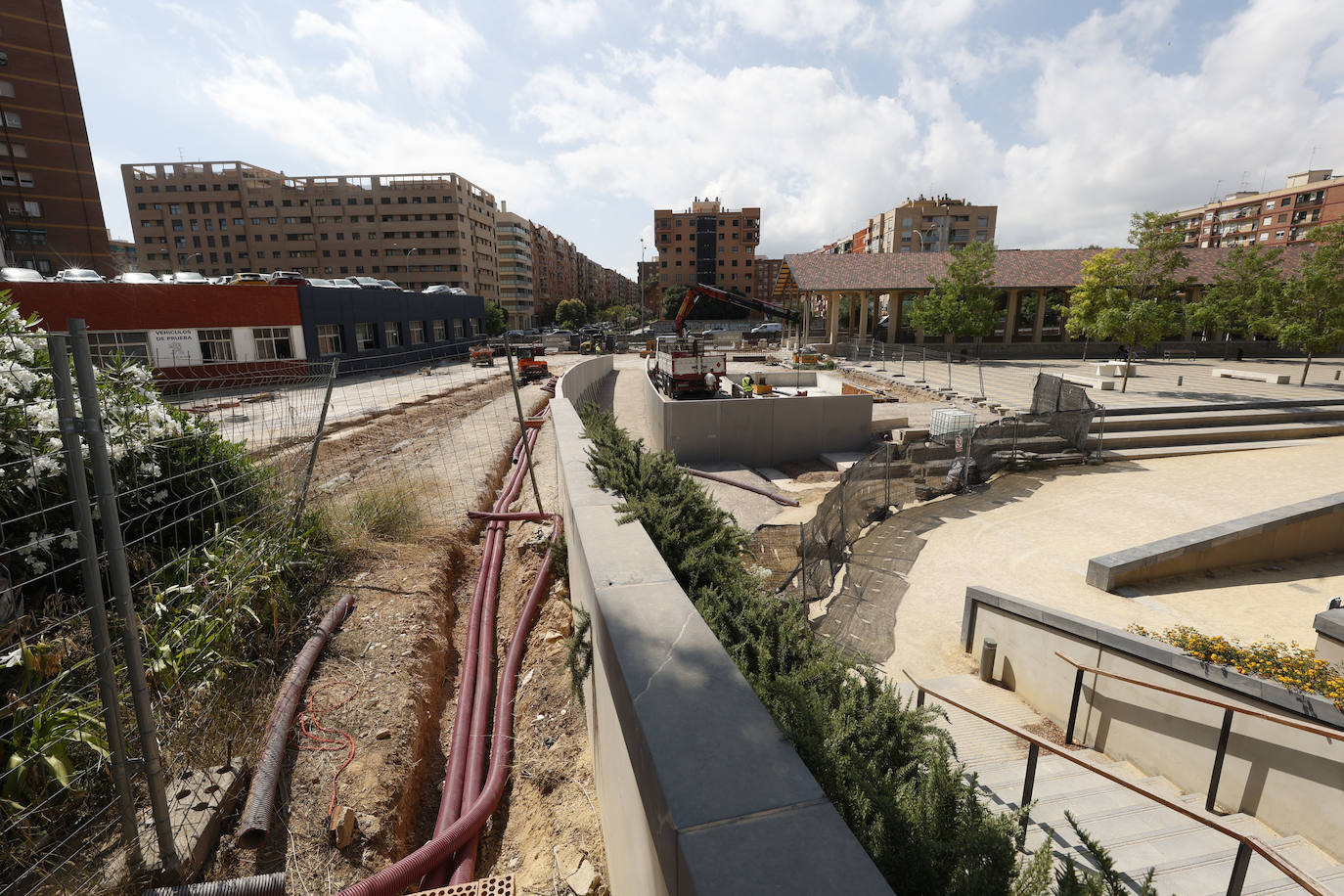 Fotos: Obras en el Parque Central de Valencia